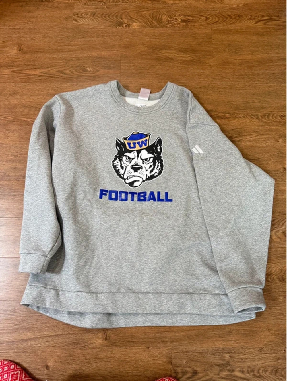 Adidas Washington Huskies Team Issued 2024 Sweatshirt
